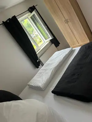 Ein Bett oder Betten in einem Zimmer der Unterkunft Haus Vranjes