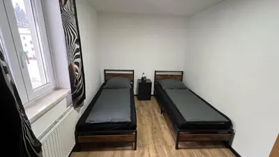 Ein Bett oder Betten in einem Zimmer der Unterkunft Haus Vranjes