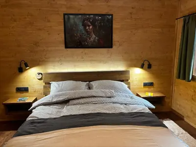 Ein Bett oder Betten in einem Zimmer der Unterkunft LostGarden Apartments