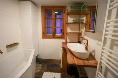 Ein Badezimmer in der Unterkunft Haus Hainschneider - Zentrum Tauplitz - by myNests