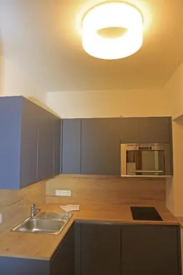 Küche/Küchenzeile in der Unterkunft Chalet Findeisen
