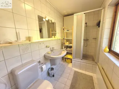Ein Badezimmer in der Unterkunft Holiday home in Bad Aussee - Steiermark 55006