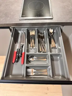 Küche/Küchenzeile in der Unterkunft Alpin Studio Schladming 101