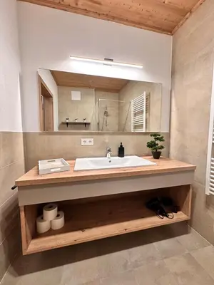 Ein Badezimmer in der Unterkunft Alpin Studio Schladming 101