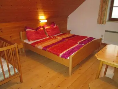 Ein Bett oder Betten in einem Zimmer der Unterkunft Schönberghütte am Feuerkogel