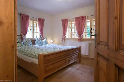 Ein Bett oder Betten in einem Zimmer der Unterkunft Landhaus Gschwandtner