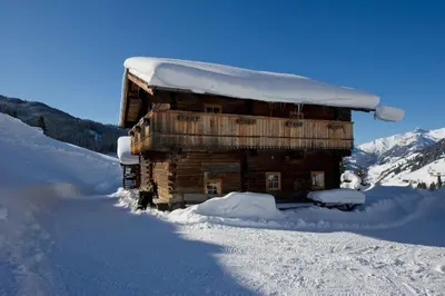 Radlehenhütte im Winter
