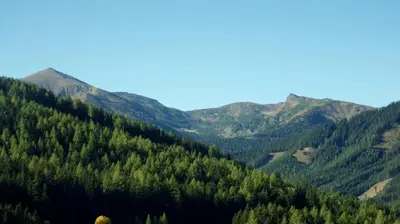 Naturlandschaft in der Nähe des Ferienhauses