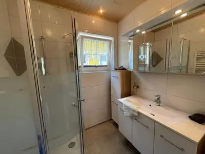 Ein Badezimmer in der Unterkunft Appartements Sonnwies