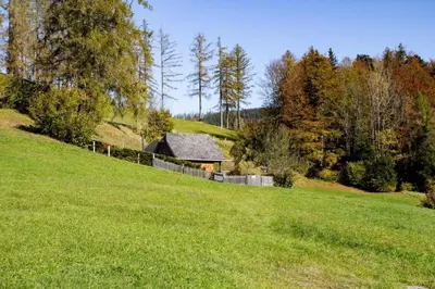 Naturlandschaft in der Nähe des Ferienhauses
