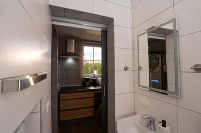 Ein Badezimmer in der Unterkunft Apartment Rango