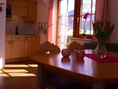Küche/Küchenzeile in der Unterkunft Apartment Gsenger in Abtenau by Interhome