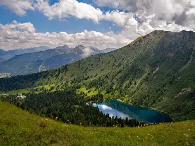 Naturlandschaft in der Nähe der Ferienwohnung