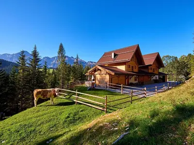 Naturlandschaft in der Nähe des Ferienhauses