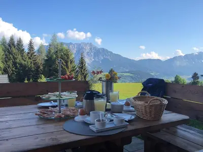 Naturlandschaft in der Nähe des Ferienhauses