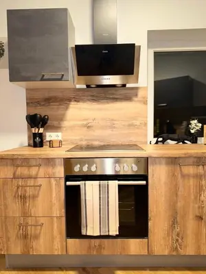 Küche/Küchenzeile in der Unterkunft Apartment Almtal Liebe