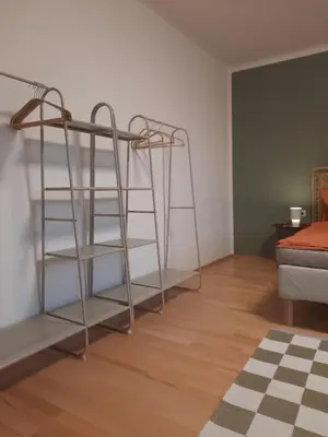 Ein Bett oder Betten in einem Zimmer der Unterkunft Im Stauberhaus