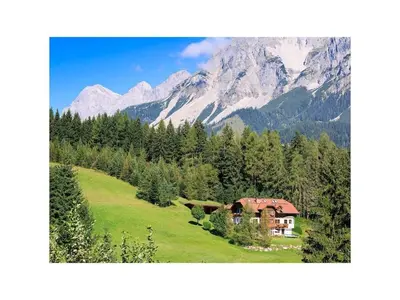 Naturlandschaft in der Nähe des Ferienhauses
