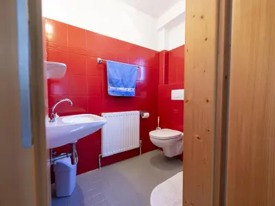 Ein Badezimmer in der Unterkunft Pehambauer