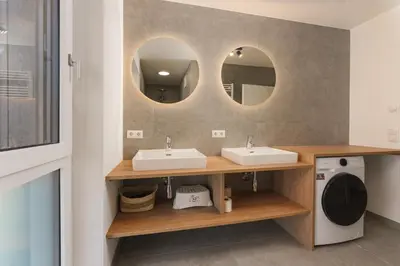 Ein Badezimmer in der Unterkunft Enns Collection Planai West by Schladming-Appartements