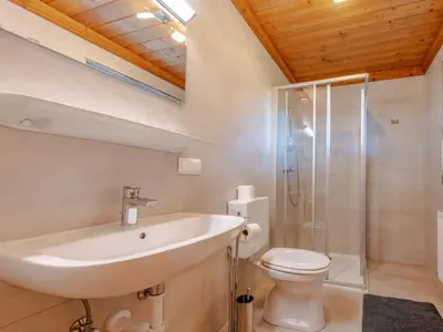 Ein Badezimmer in der Unterkunft Hühneregg