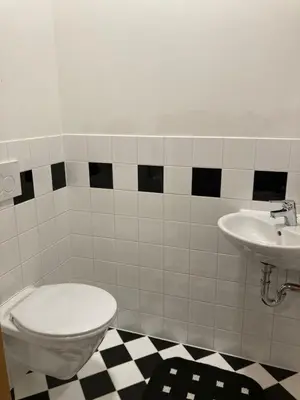 Ein Badezimmer in der Unterkunft Hüttenzauber Lachtal