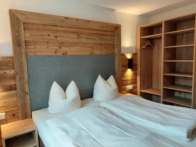 Ein Bett oder Betten in einem Zimmer der Unterkunft Ferienwohnung Grundlsee