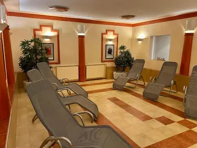 Ein Sitzbereich in der Unterkunft Dachsteinblick Haus im Ennstal - 5 min to Schladming - Sauna - Free Parking
