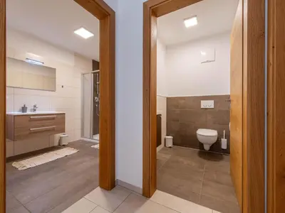 Ein Badezimmer in der Unterkunft Mountain Apartment