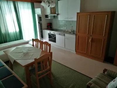 Küche/Küchenzeile in der Unterkunft Haus Bittersam