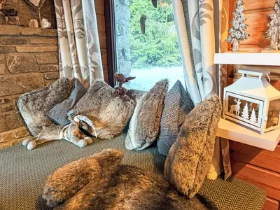 Ein Sitzbereich in der Unterkunft Apartment Ingrid by Interhome
