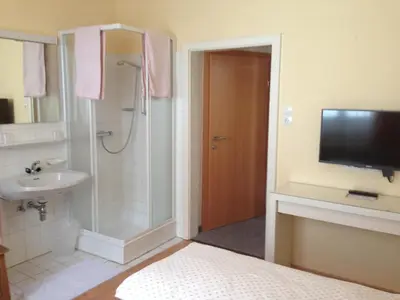 Ein Badezimmer in der Unterkunft Alpengasthof Grobbauer
