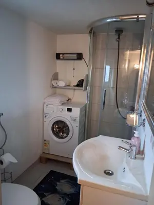 Ein Badezimmer in der Unterkunft Zimer Nada
