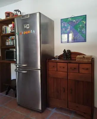 Küche/Küchenzeile in der Unterkunft Ferienwohnung Heite zwischen Nationalpark Gesäuse und Kalkalpen