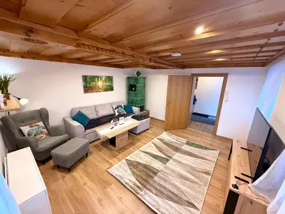 TV/Unterhaltungsangebot in der Unterkunft Ferienwohnung Strick