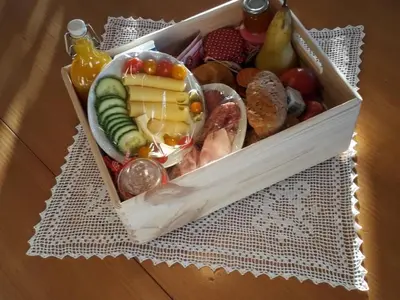 Essen in der Ferienwohnung oder in der Nähe