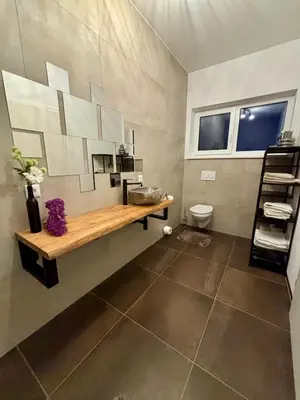 Küche/Küchenzeile in der Unterkunft Luxus Ferienhaus mit grossem Garten in ruhiger Gegend