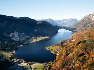 Naturlandschaft in der Nähe des Ferienhauses