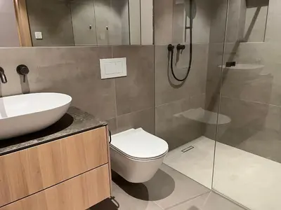 Ein Badezimmer in der Unterkunft The Mountain Nest
