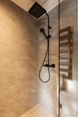 Ein Badezimmer in der Unterkunft D` Müh - Alpinstil Appartement