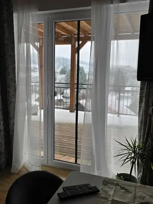 Ein Balkon oder eine Terrasse in der Unterkunft Naturnah & gemütlich - Feriennest mit Bergkulisse