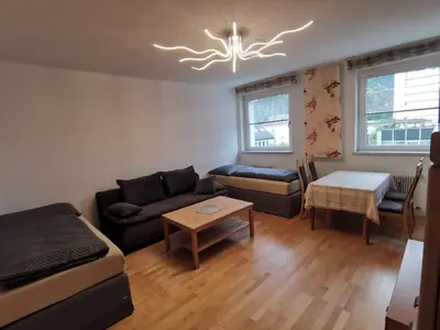 Ein Sitzbereich in der Unterkunft Liezen