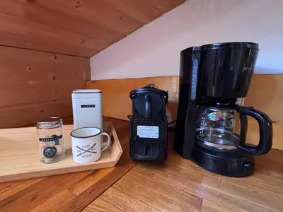 Kaffee-/Teezubehör in der Unterkunft Hörndlhof
