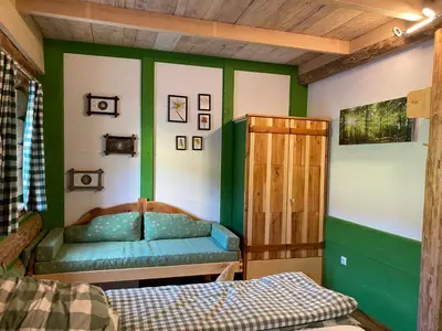 Ein Bett oder Betten in einem Zimmer der Unterkunft Apartment Unterkoeck