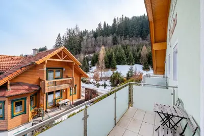 Naturlandschaft in der Nähe der Ferienwohnung