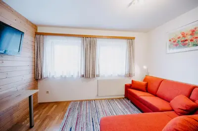 TV/Unterhaltungsangebot in der Unterkunft Apartmenthaus Kuchelberg