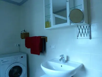 Ein Badezimmer in der Unterkunft Haus Salzberg