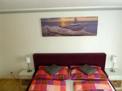 Ein Bett oder Betten in einem Zimmer der Unterkunft Haus Salzberg