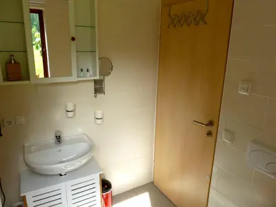 Ein Badezimmer in der Unterkunft Haus Salzberg