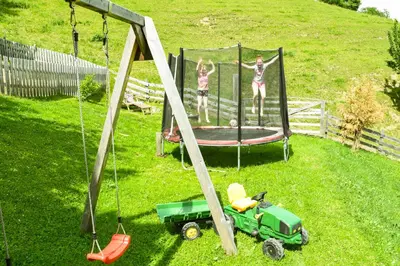 Ein Garten an der Unterkunft Kendlhof